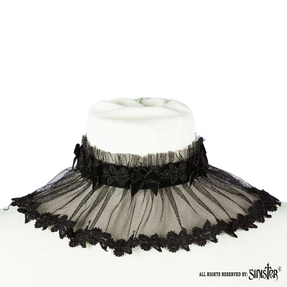 Sinister - C249 Halsband - Schwarz